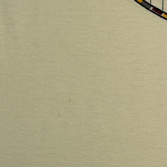 Vintage 80s Washington DC T Shirt Mens S Small Ivory Travel Tourist Tourism Tee - Picture 6 of 11